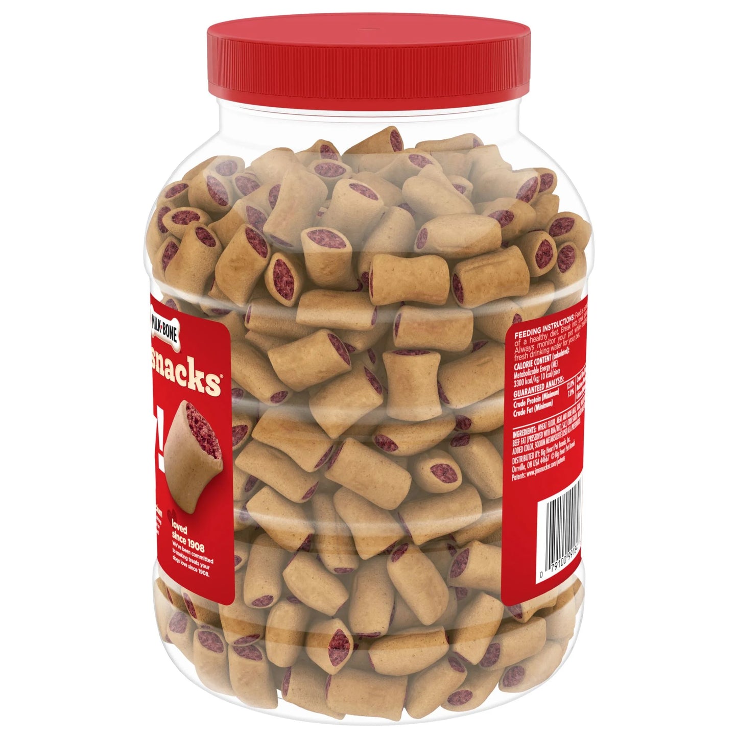 Milk Bone Marosnacks Bacon Flavor Small Dog Treats with Bone Marrow, 40 Ozs
