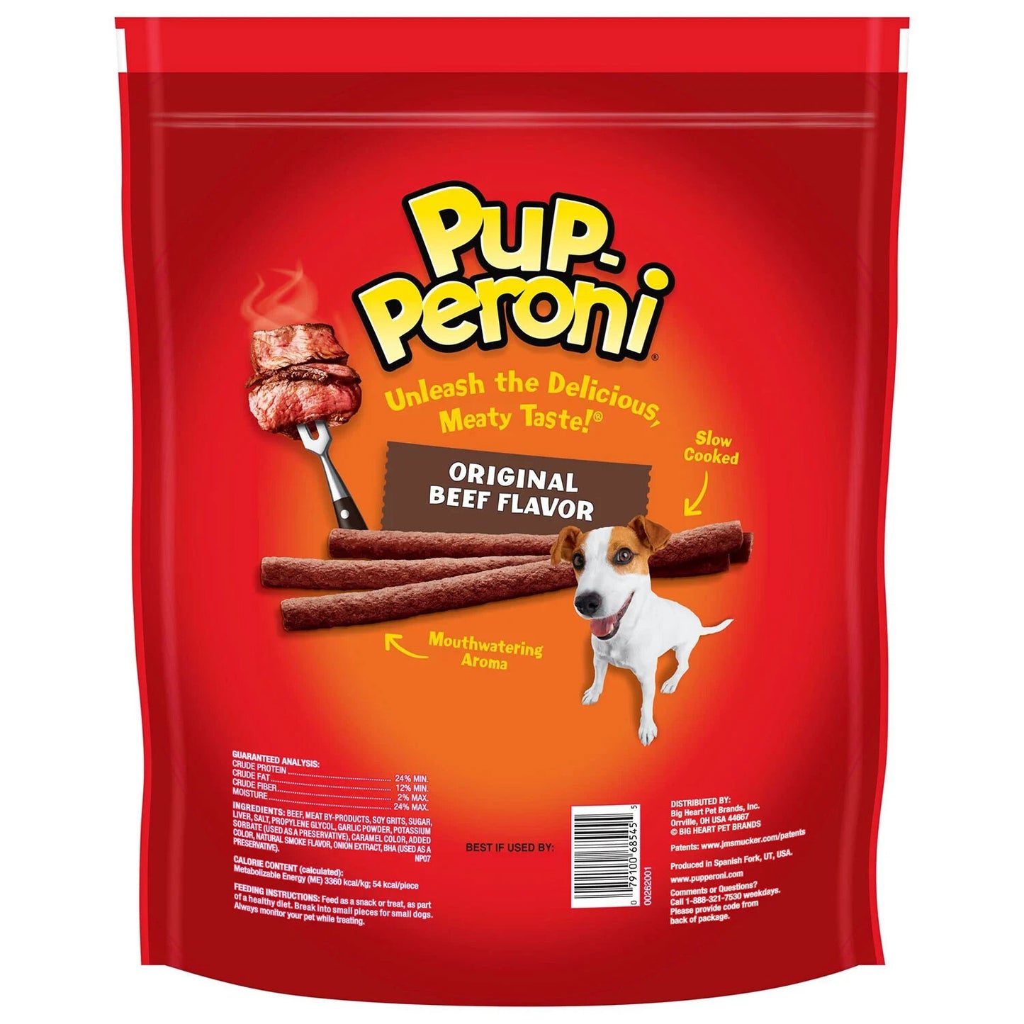 Pup-Peroni Dog Snacks, Original Beef Flavor, 46 Oz.