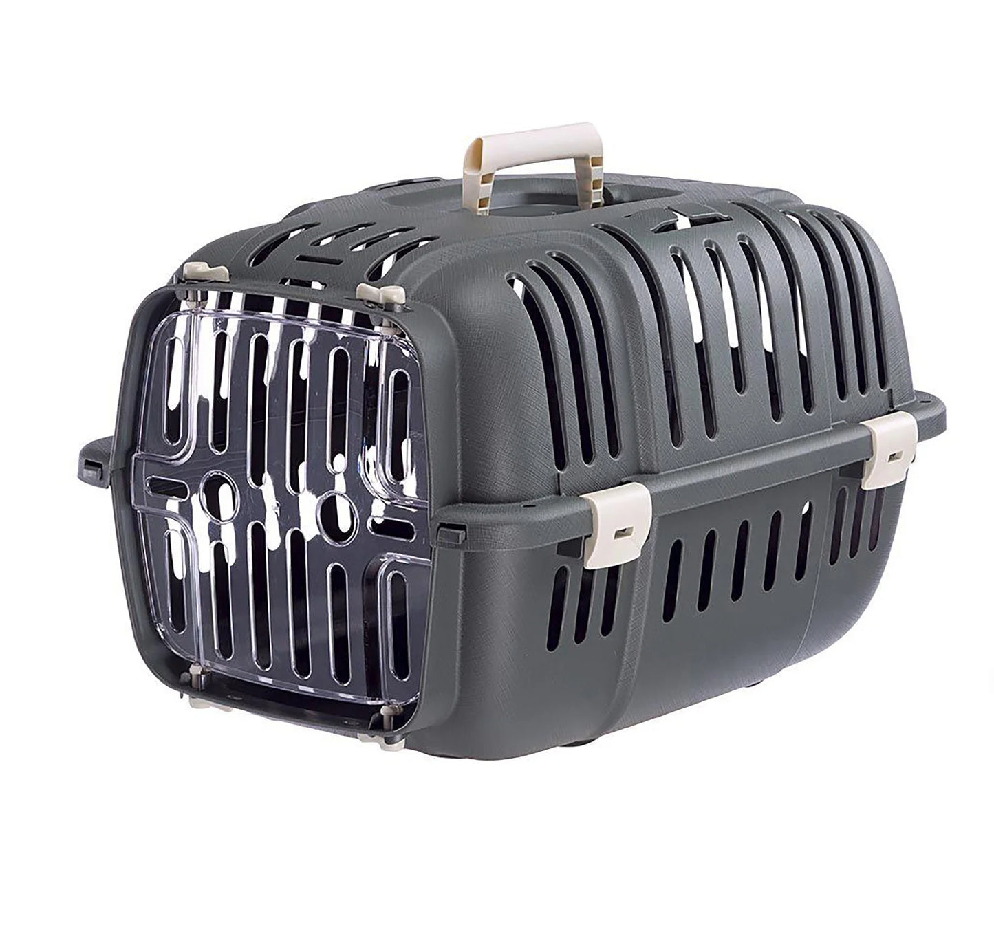 Jet Pet Carrier: Value Dog Carrier Suitable for "XS" Dog Breeds & Small Cats, 22L X 14.5W X 13H Inches, Gray