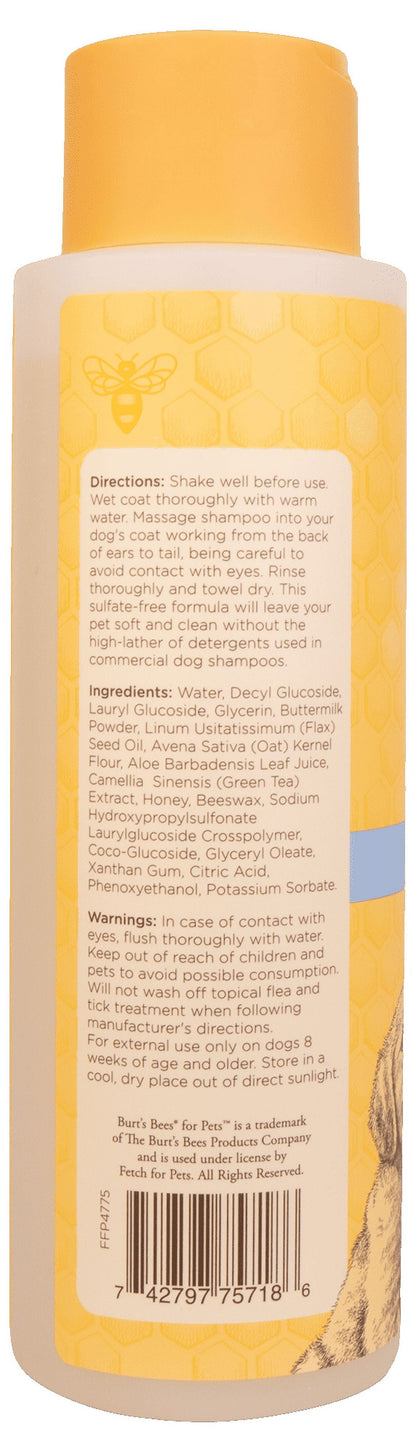 Natural Pet Care Tearless 2 -1 Dog Puppy Shampoo Conditioner Buttermilk and Linseed Oil