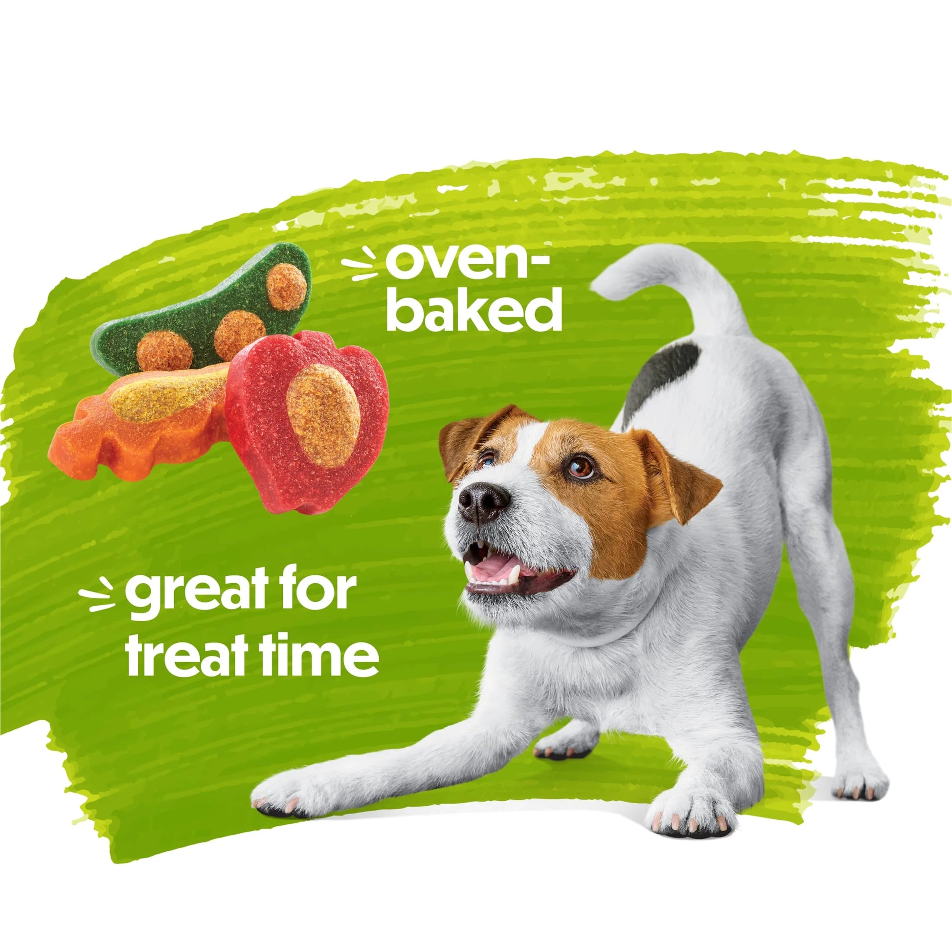 (4 Pack)  Beneful Produced in USA Facilities Dog Training Treats for Dogs, Baked Delights Snackers