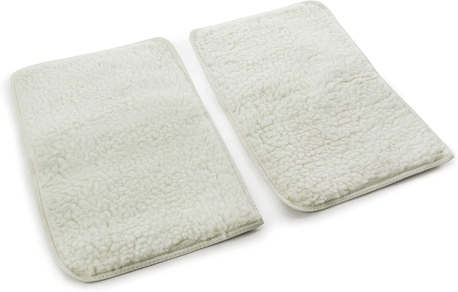 (2 Count) Replacement Liners for Travel Pet Carriers - White, Small