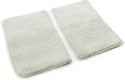 (2 Count) Replacement Liners for Travel Pet Carriers - White, Small
