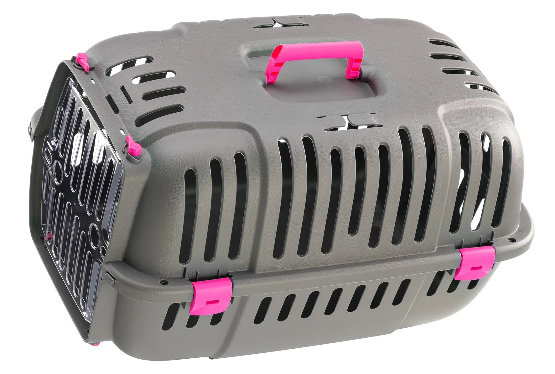 Jet Pet Carrier: Value Dog Carrier Suitable for "XS" Dog Breeds & Small Cats, 22L X 14.5W X 13H , Fuchsia