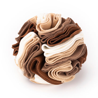 Snuffle Ball Interactive Dog Toys Ball Dog Brain Mental Stimulating Puzzle Toys for Dogs Enrichment Game Feeding Mat for Stress Relief Portable Machine Washable