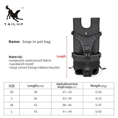 High Quality Dog Carrier Backpack Adjustable Pet Carriers Front Facing Motorcycle Pet Backpack Puppy Travel Bag Cycling Pet Bag