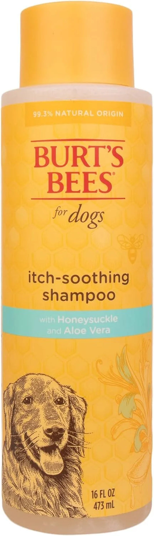 Burt’S Bees Dog Itch Soothing Shampoo, Honeysuckle Scent 16 Ounces