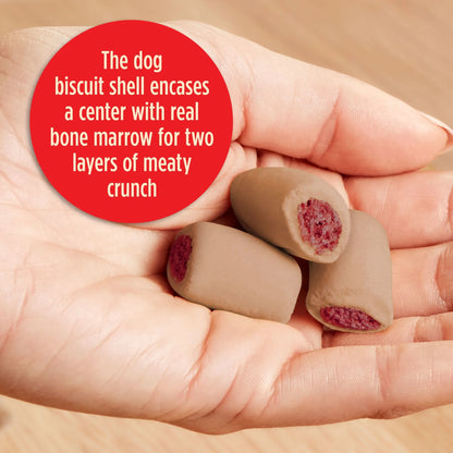 Milk Bone Marosnacks Bacon Flavor Small Dog Treats with Bone Marrow, 40 Ozs